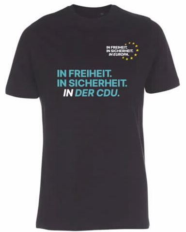 CDU Shirt "IN Freiheit-Sicherheit"
